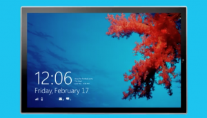 Windows 8: a screenshot